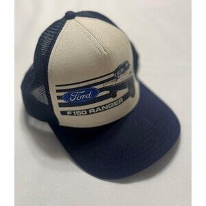 Ford F150 Ranger Trucker Hat Blue Mesh Snapback American Needle